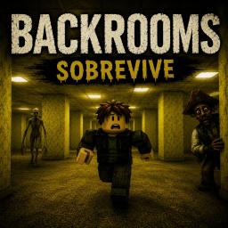 Backrooms corridor