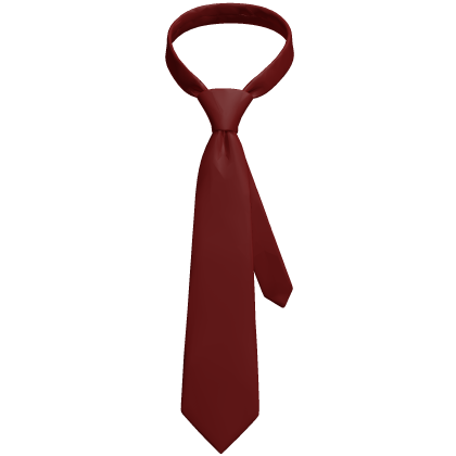 Crimson Red Tie Roblox item