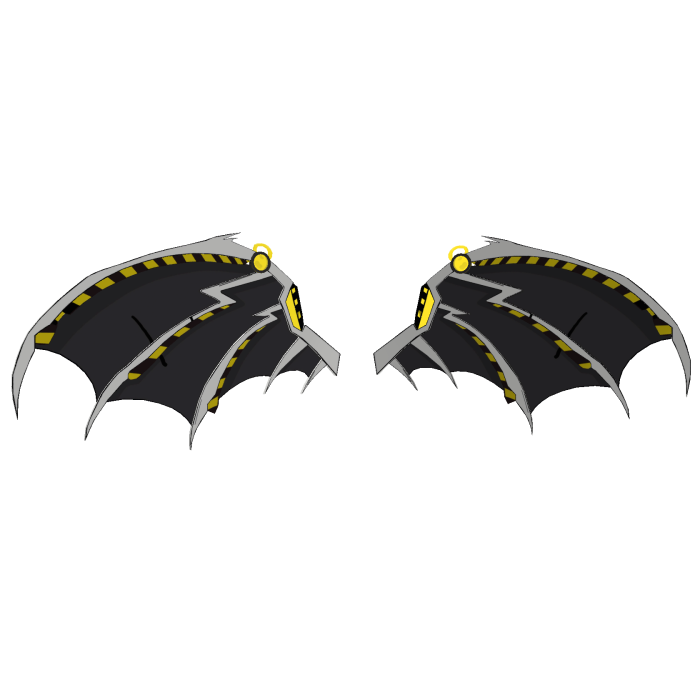 [Murder drones] Yellow custom OC wings