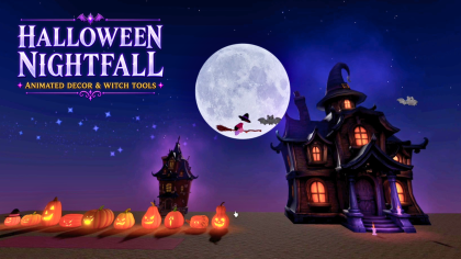 Halloween Nightfall - Animated Decor & Witch Tools preview 1