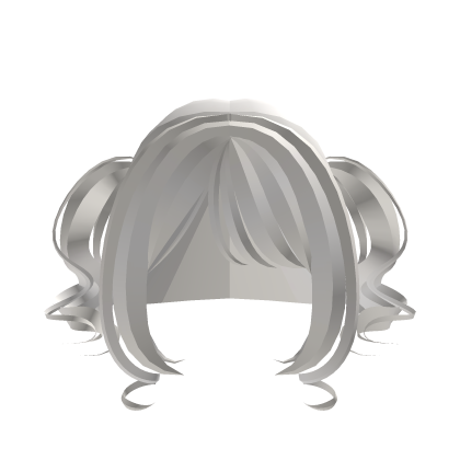 ♡ short and sweet twirly pigtails blonde