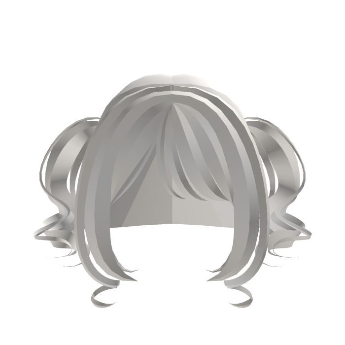 ♡ short and sweet twirly pigtails blonde