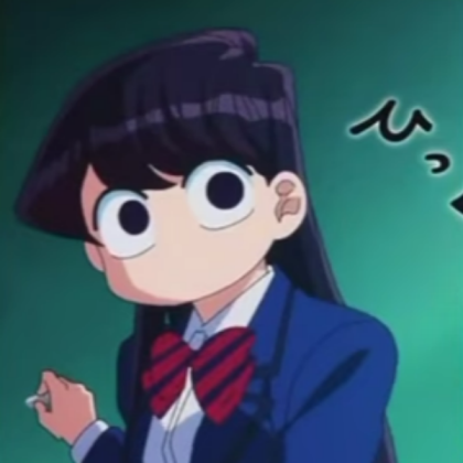 Kawaii Aesthetic Anime(Komi can't communicate) Roblox decal