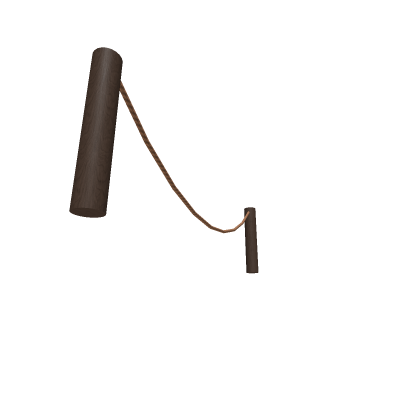 Rope fence.