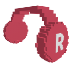 8-Bit HotPink Clockwork Headphones