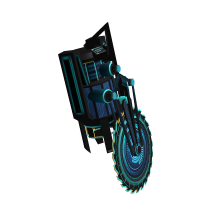 Left Neon Cyber Saw Arm Robloxian (HMR) thumbnail