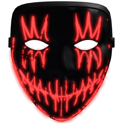 Scary Red Glowing Mask [EMISSIVE]
