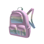 Aesthetic Preppy Pastel Backpack