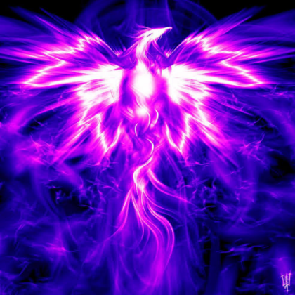 Purple Phoenix Roblox decal