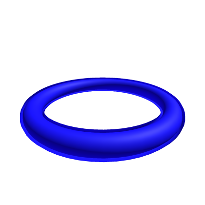 Neon Blue Halo