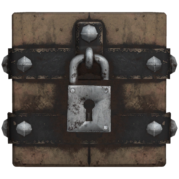 Tan Locked Shoulder Chest (Left)