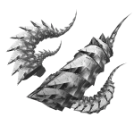 Metal Chrome Dragon Horns