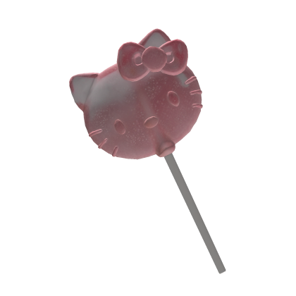 Pink Raspberry Hello Kitty Lollipop