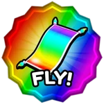Rainbow Flyng Carpet