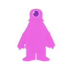 Slime monster Abstracted