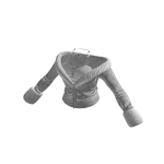 🍀Emo Off Shoulder Jacket(Grey)