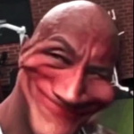 the Rock's sus balls