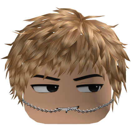 Nonchalant Boy w/ Blonde Hair & Chain 