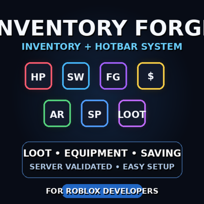 Inventory Forge - Inventory & Hotbar System
