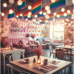 Aesthetic relaxing restaurant [DESC]