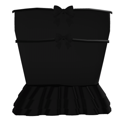 black bow dress