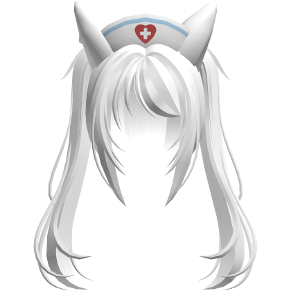 head nurse white cat girl animal hospital cosplay