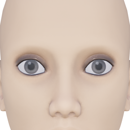 black eyeshadow