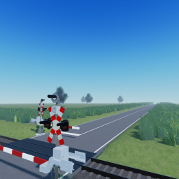 Romanian RR crossing