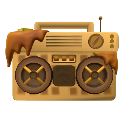 Waffle Boombox