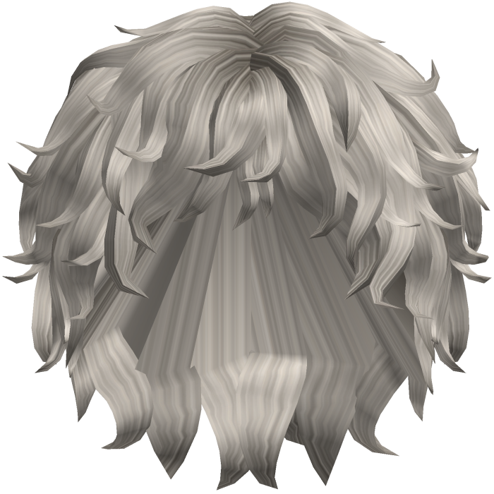 💫Platinum Messy Curly Anime Emo Vkei Hair💫