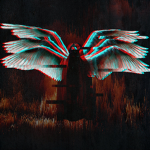 glitched angel clothing
