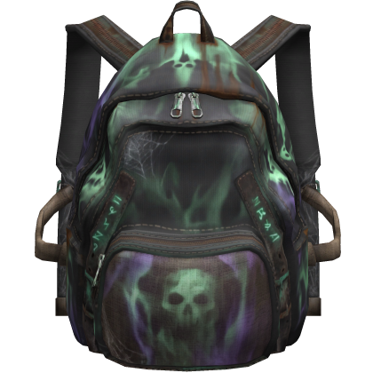 Halloween Ghost - Street Black Backpack