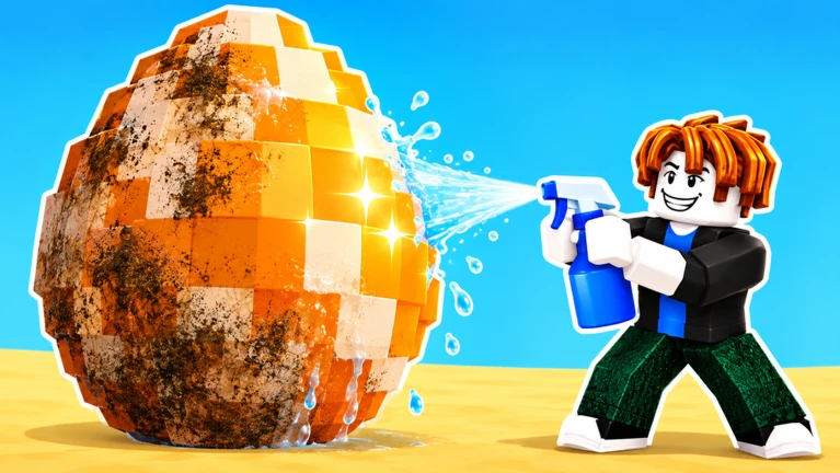 Dig & Clean an Egg thumbnail