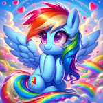 レインボーのお店！rainbowdash's shop !