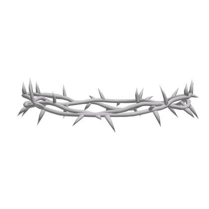 Silver Thorned Crown [Reflective + PBR]