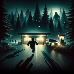 Survive the night in the gas station