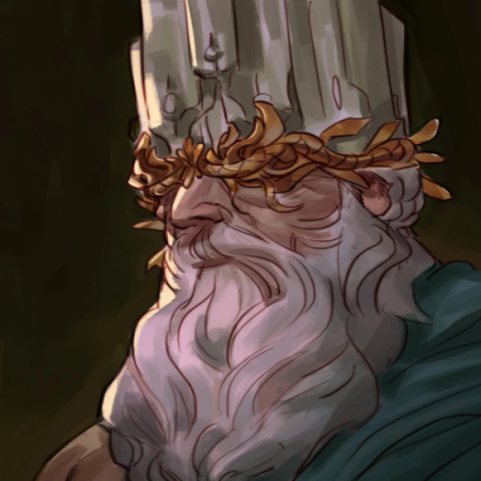 Painting of King Minos (ULTRAKILL) Roblox decal