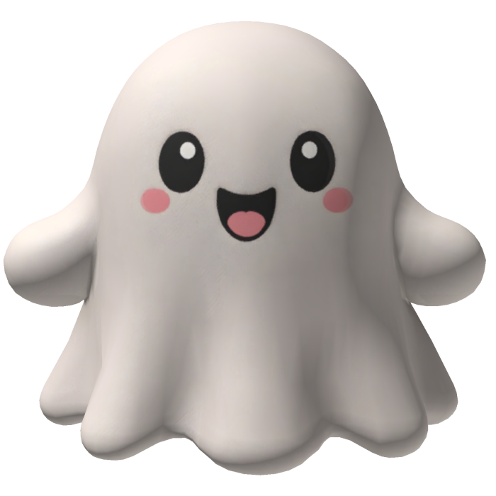 Cute Halloween Ghost Plush