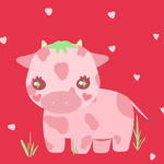 Strawberry Cowsies