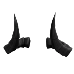 Black Foreboding Horns