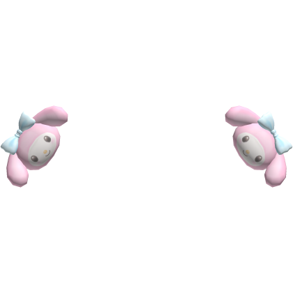 ♡ ꒰ my melody hair bobbles ꒱ ♡  Roblox item