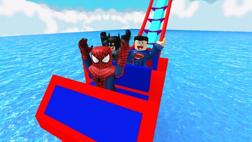Superhero Roller Coaster!