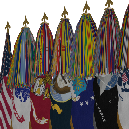Flags of the US Armed Forces