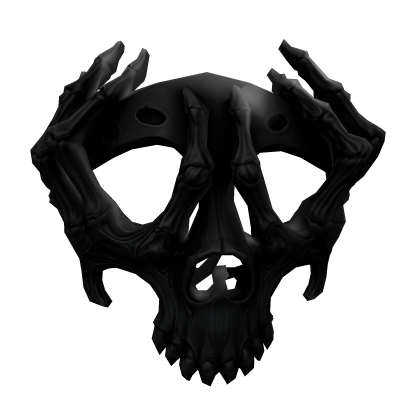 Undead Skull Bone Mask [Black] Roblox item
