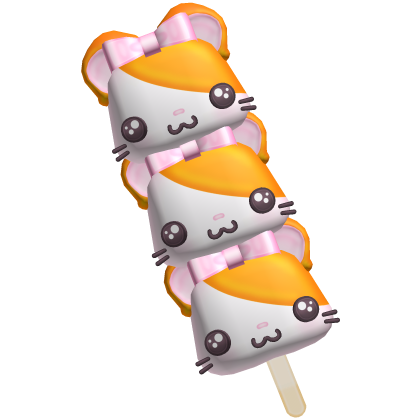 ♡ silly kawaii hamtaro hamster dango snack