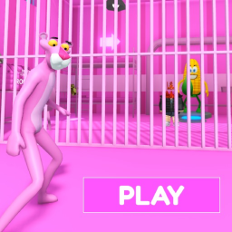 PINK PANTHER'S PRISON RUN! (Obby)