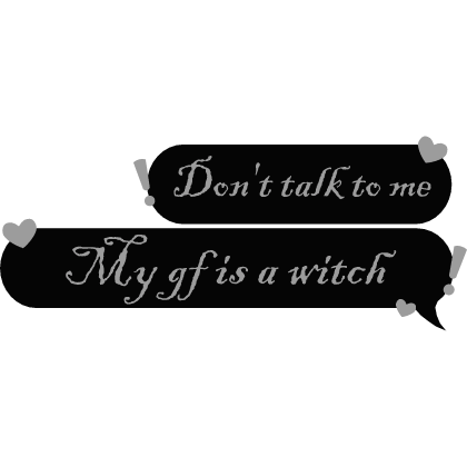🎃 Halloween Matching Witch Bubble Text