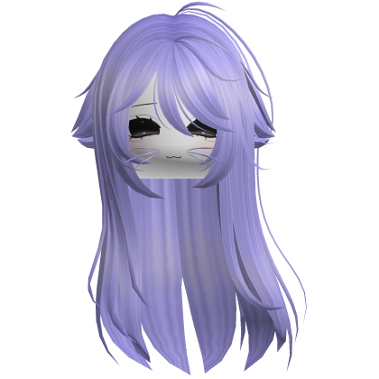 Lavender Hair Shy Moe Com Cat Girl