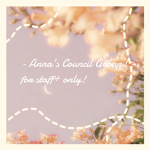 - Anna’s Council Group! -