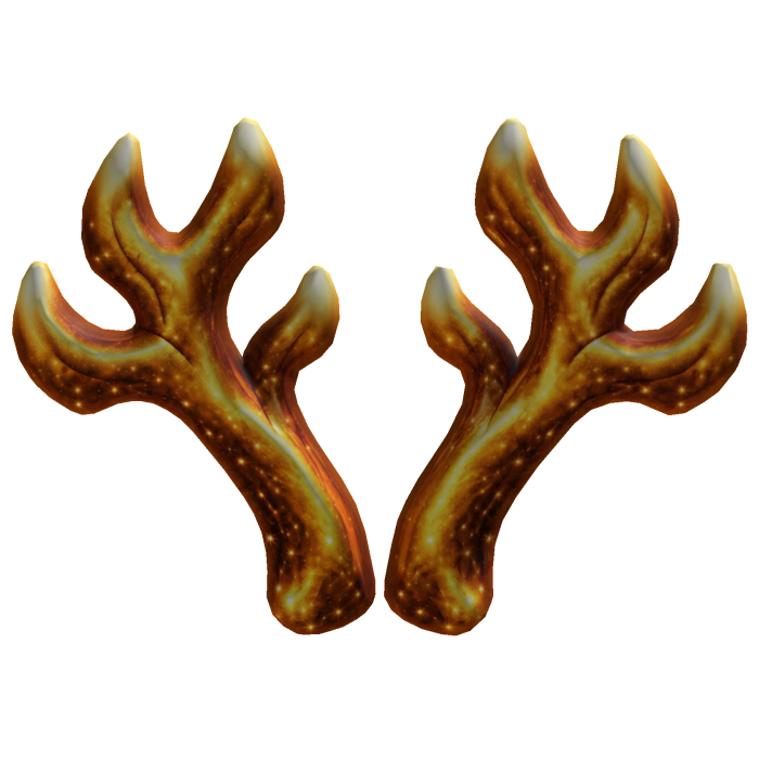 Golden Galaxy Monster Antlers